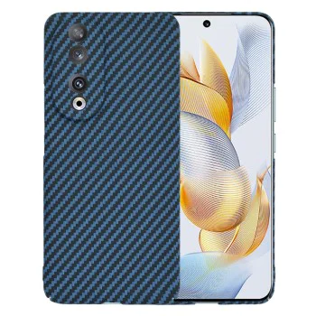 Калъф за Honor 90 - Carbonite FiberShell - Cyan
