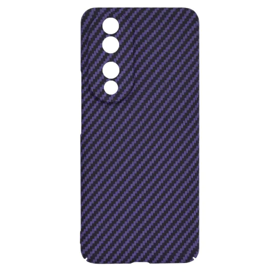 Калъф за Honor 90 - Carbonite FiberShell - Лилав
