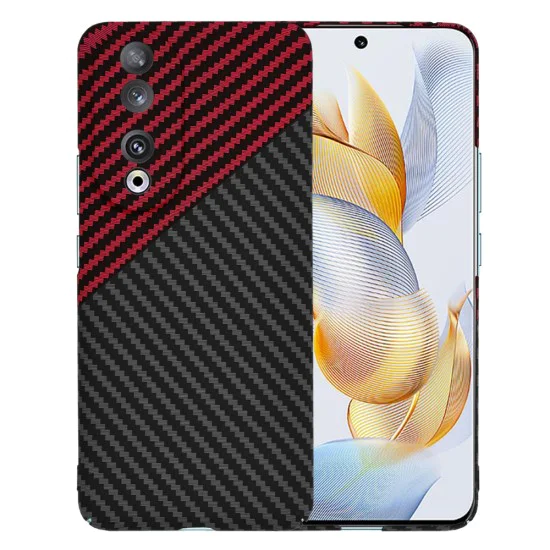 Калъф за Honor 90 - Carbonite FiberShell - Red Vortex