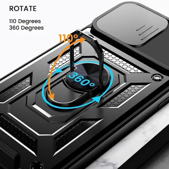 Калъф за Honor 90 Lite - CamShield Series - черен