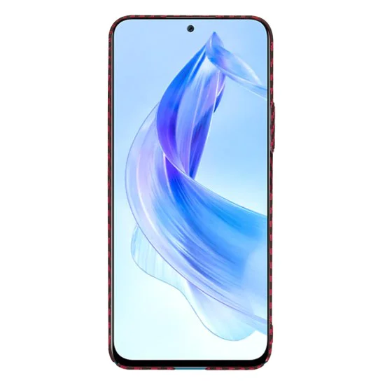 Калъф за Honor 90 Lite - Carbonite FiberShell - Червен