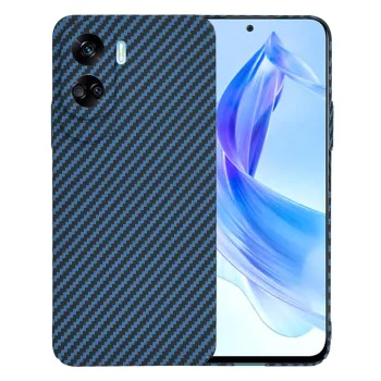 Калъф за Honor 90 Lite - Carbonite FiberShell - Cyan