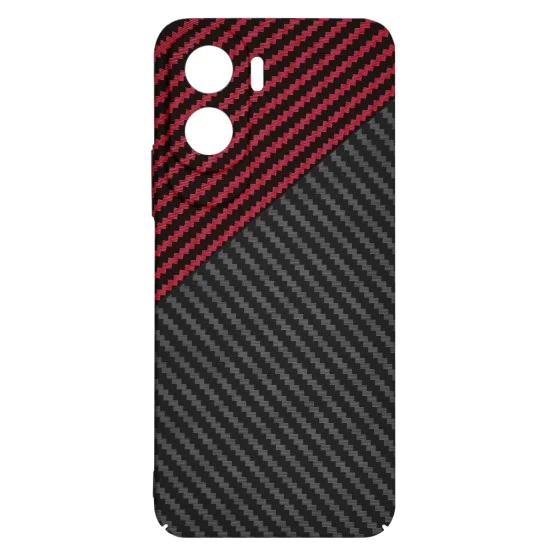 Калъф за Honor 90 Lite - Carbonite FiberShell - Red Vortex