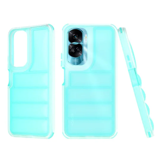 Калъф за Honor 90 Lite - Wave Shield - Turquoise