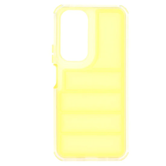 Калъф за Honor 90 Lite - Wave Shield - Жълт