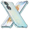 Калъф за Honor 90 Pro - Удароустойчив Прозрачен Силиконов - Прозрачен