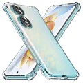 Калъф за Honor 90 Pro - Удароустойчив Прозрачен Силиконов - Прозрачен