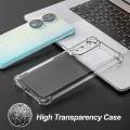 Калъф за Honor 90 Pro - Удароустойчив Прозрачен Силиконов - Прозрачен
