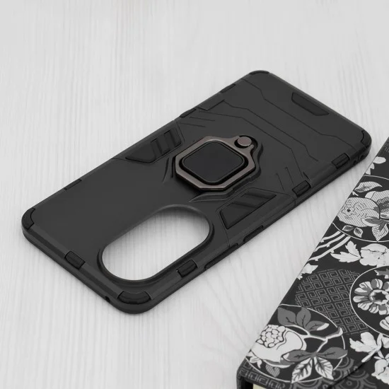 Калъф за Honor 90 - Силиконов щит - Черен