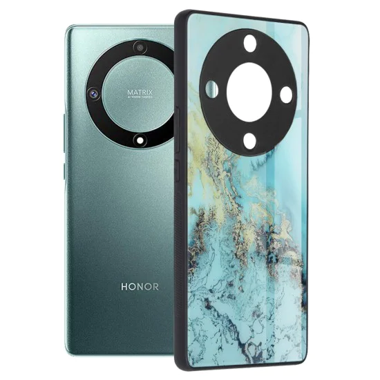 Калъф за Honor Magic5 Lite - Glaze Series - Techsuit - Син