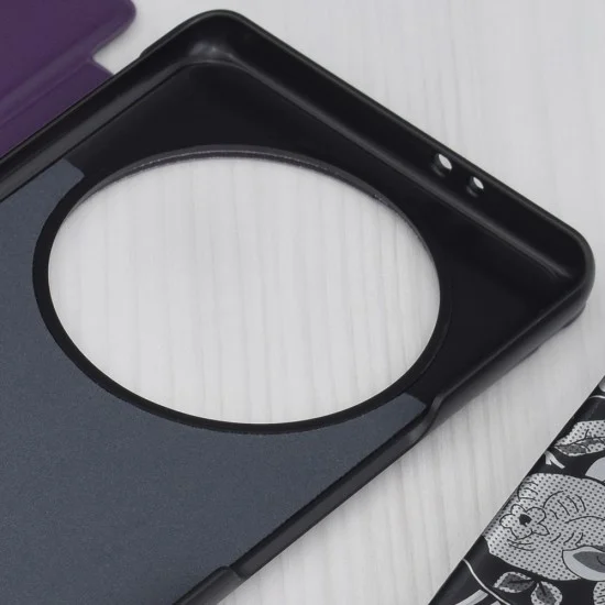 Калъф за Honor Magic5 Lite - eFold Series - Лилав