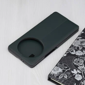 Калъф за Honor Magic5 Lite - серия eFold - тъмно зелен