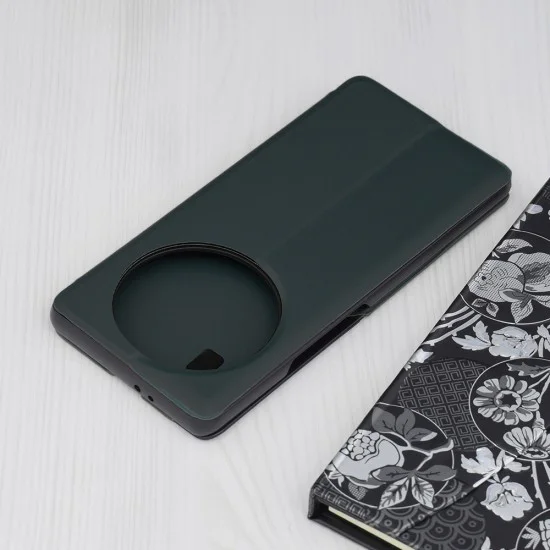 Калъф за Honor Magic5 Lite - серия eFold - тъмно зелен