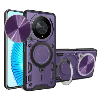 Калъф за Honor Magic6 Lite - CamGuard Pro - Лилав
