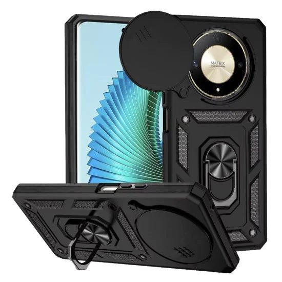 Калъф за Honor Magic6 Lite - CamShield Series - черен