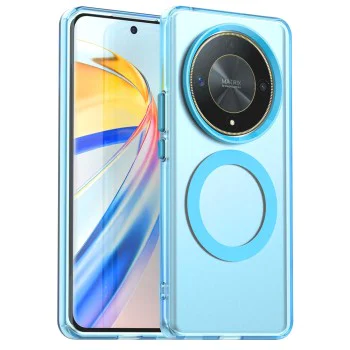 Калъф за Honor Magic6 Lite - CandyCase MagSafe - Син