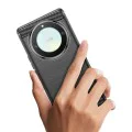 Калъф за Honor Magic6 Lite - Carbon Silicone - Черен