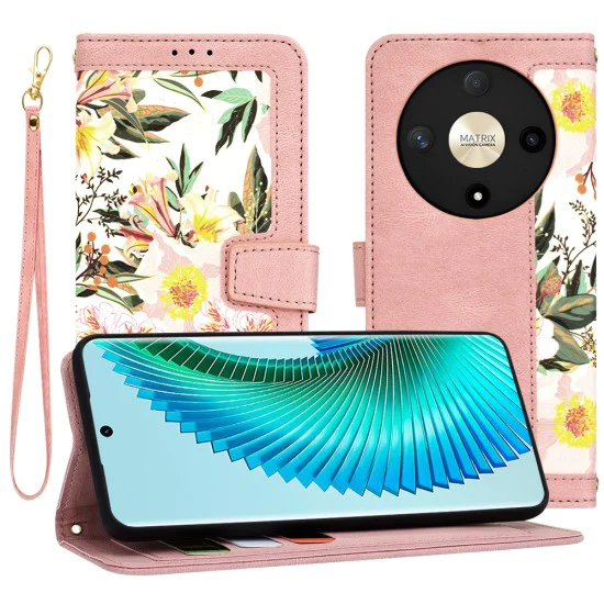 Калъф за Honor Magic6 Lite - FlipCraft - Sweetheart Pink