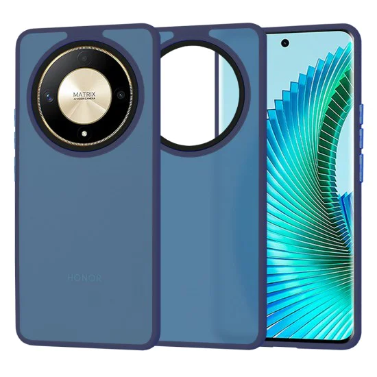 Калъф за Honor Magic6 Lite - HaloFrost Series - Deep Blue