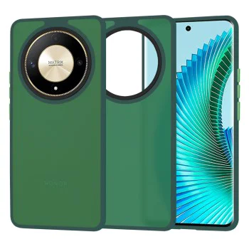 Калъф за Honor Magic6 Lite - HaloFrost Series - Midnight Green