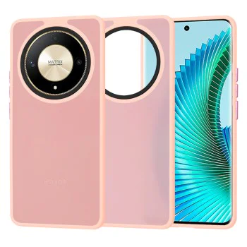 Калъф за Honor Magic6 Lite - HaloFrost Series - Розов