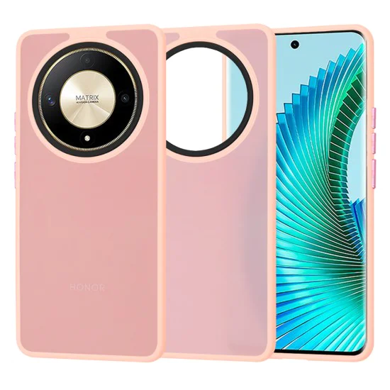 Калъф за Honor Magic6 Lite - HaloFrost Series - Розов