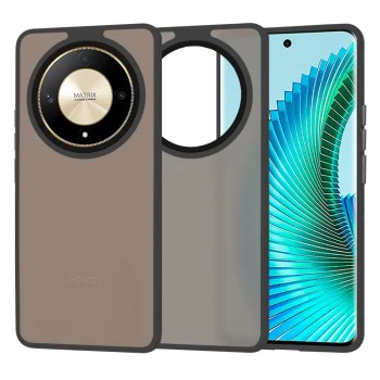 Калъф за Honor Magic6 Lite - HaloFrost Series - черен