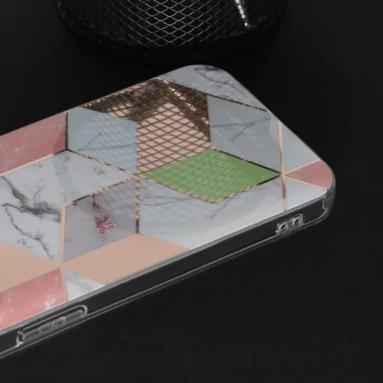 Калъф за Honor Magic6 Lite - Серия Marble - Purple Hex