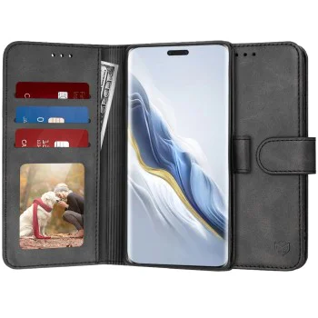 Калъф за Honor Magic6 Pro - Diary Book - Черен