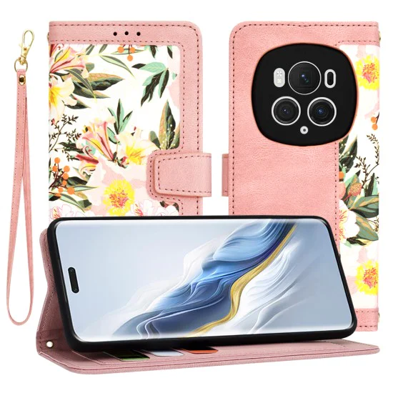 Калъф за Honor Magic6 Pro - FlipCraft - Sweetheart Pink