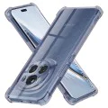 Калъф за Honor Magic6 Pro - Techsuit - Удароустойчив Clear Silicone - Опушено Черен
