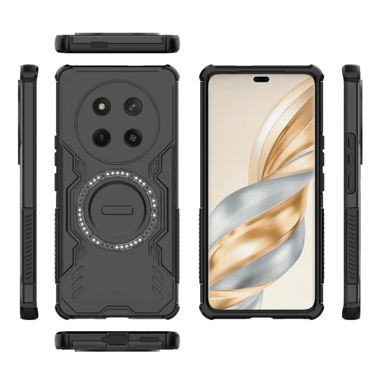 Калъф за Honor Magic7 Lite / X9c - ArmorMag Case - Черен