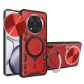 Калъф за Honor Magic7 Lite / X9c - CamGuard Pro - Червен