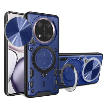 Калъф за Honor Magic7 Lite / X9c - CamGuard Pro - син