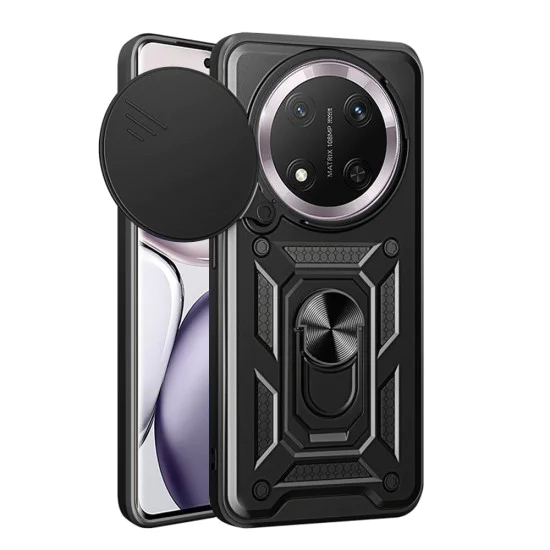 Калъф за Honor Magic7 Lite / X9c - CamShield Series - черен