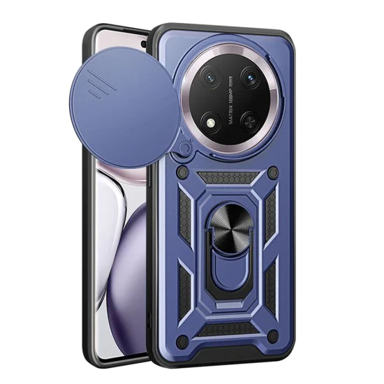 Калъф за Honor Magic7 Lite / X9c - CamShield Series - син