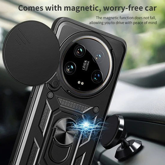 Калъф за Honor Magic7 Lite / X9c - CamShield Series - зелен
