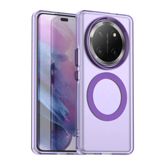 Калъф за Honor Magic7 Lite / X9c - CandyCase MagSafe - Лилав