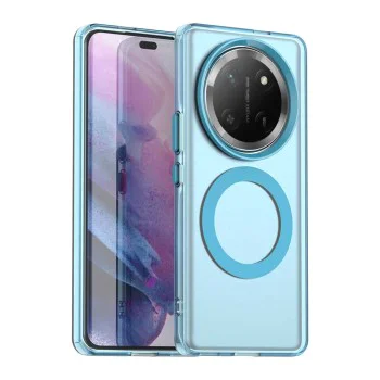 Калъф за Honor Magic7 Lite / X9c - CandyCase MagSafe - Син