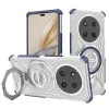 Калъф за Honor Magic7 Lite / X9c - Carbon Shield PRO - Blue Transparent