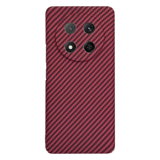 Калъф за Honor Magic7 Lite / X9c - Carbonite FiberShell - Червен