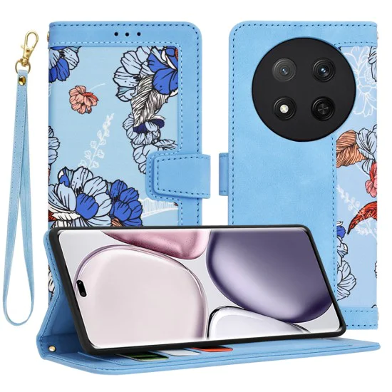 Калъф за Honor Magic7 Lite / X9c - FlipCraft - Vibrant Blue