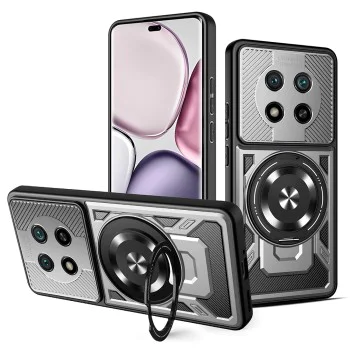 Калъф за Honor Magic7 Lite / X9c - RuggedCam - Сив