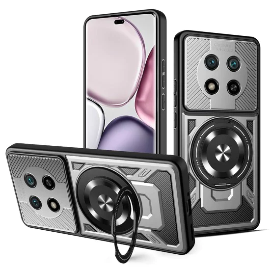 Калъф за Honor Magic7 Lite / X9c - RuggedCam - Сив