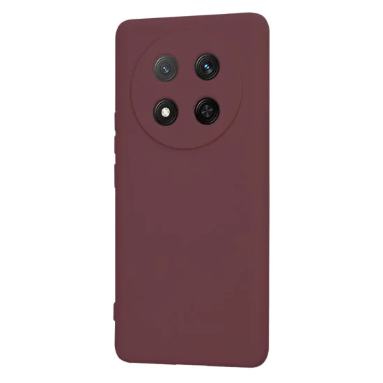 Калъф за Honor Magic7 Lite / X9c - SoftFlex - Plum Red