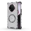 Калъф за Honor Magic7 Lite / X9c - Techsuit - HoneyComb Shield MagSafe - Бял