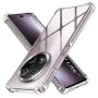 Калъф за Honor Magic7 Lite / X9c - Удароустойчив прозрачен силикон - прозрачен