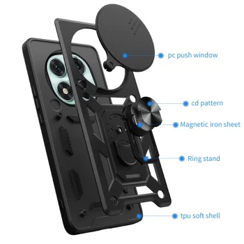 Калъф за Honor Magic7 Pro - CamShield Series - Rose Gold