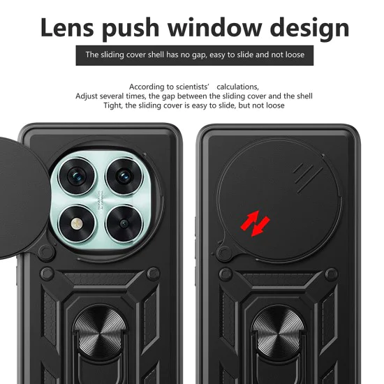 Калъф за Honor Magic7 Pro - CamShield Series - черен
