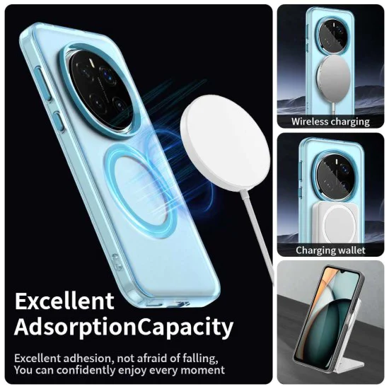 Калъф за Honor Magic7 Pro - CandyCase MagSafe - Син